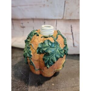 Pumpkin fall‎ AS IS hand soap pump Decor figure